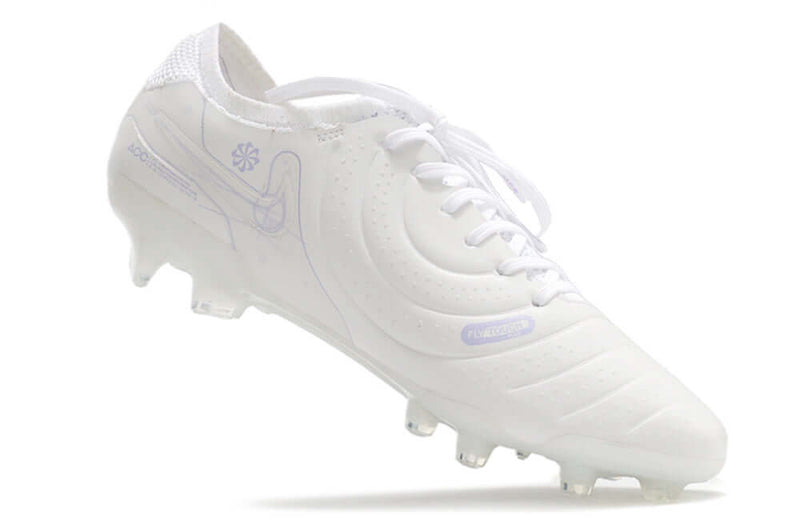 Chuteira Campo Nike Tiempo Legend 10 Elite FG Branca "Whiteout Especial"