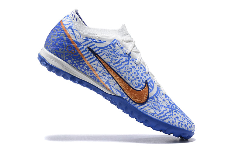 Chuteira Society Nike Mercurial Vapor 15 Elite TF Azul "CR7"