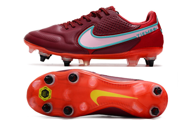 Chuteira Campo Nike Tiempo Legend 9 Elite SG Vermelha "BluePrint Pack"