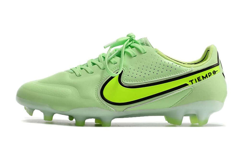 Chuteira Campo Nike Tiempo Legend 9 Elite FG Verde