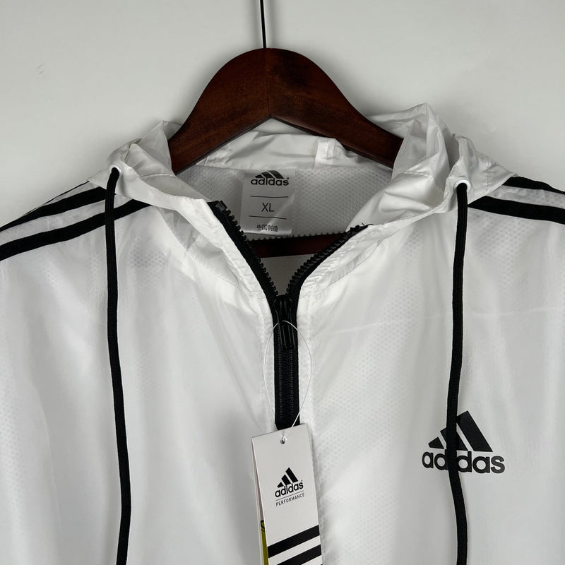 Corta Vento Adidas Branca