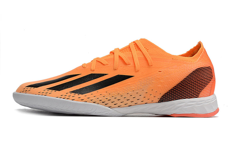 Chuteira Futsal Adidas X Speedportal.1 IC Laranja "Heatspawn Pack"