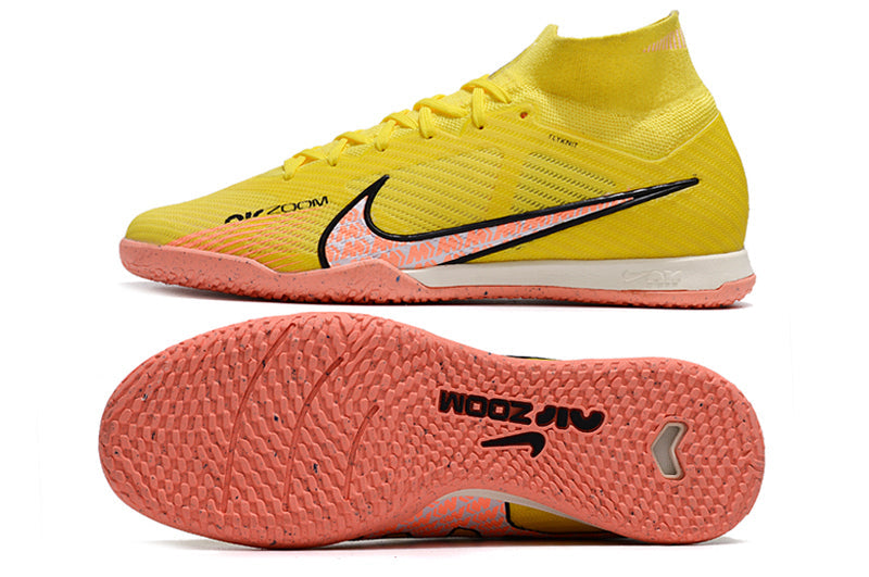 Chuteira Futsal Nike Air Zoom Mercurial Superfly 9 Elite IC Amarela "Lucent Pack"