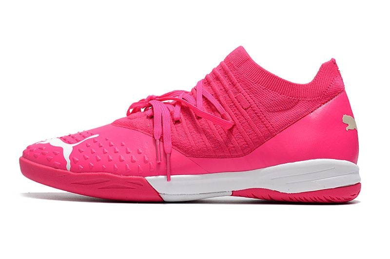 Chuteira Futsal Puma Future Z 1.3 IC Rosa