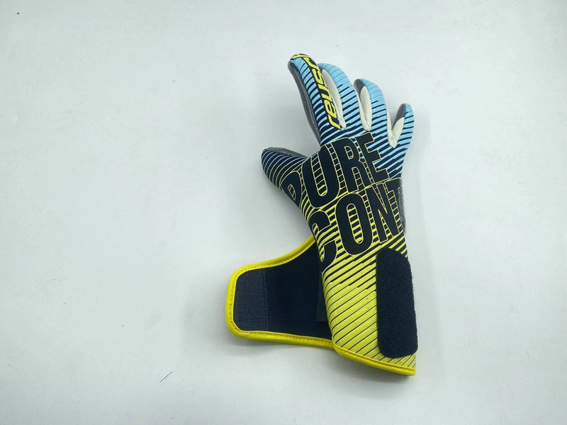 Luva de Goleiro Reusch Pure Contact Azul e Amarelo