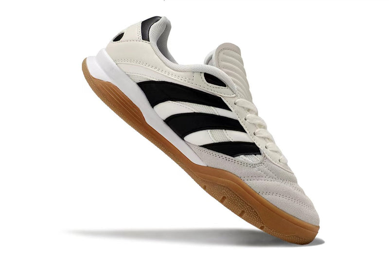 Chuteira Futsal Adidas Copa Mundial IC Bege e Preta