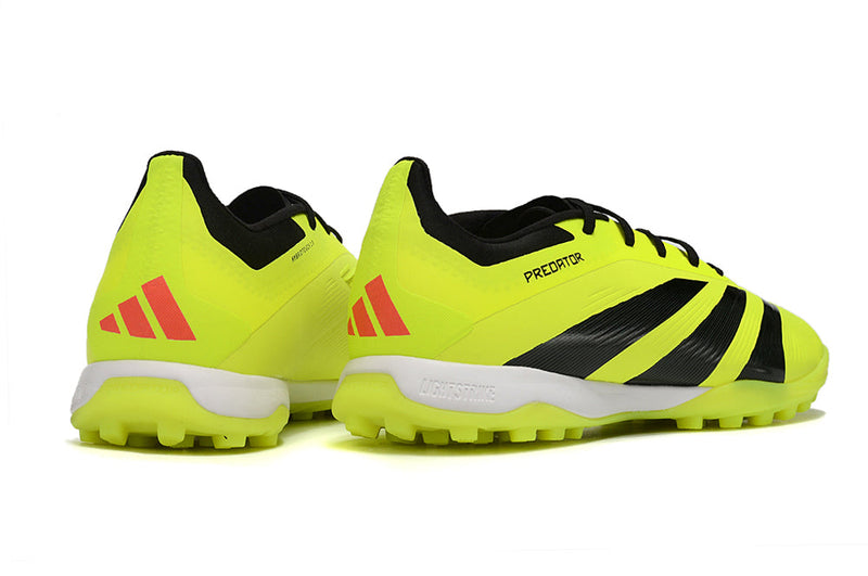 Chuteira Society Adidas Predator Elite TF Verde e Preto