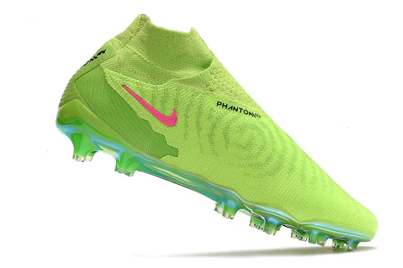 Chuteira Campo Nike Phantom GX DF Elite FG Verde