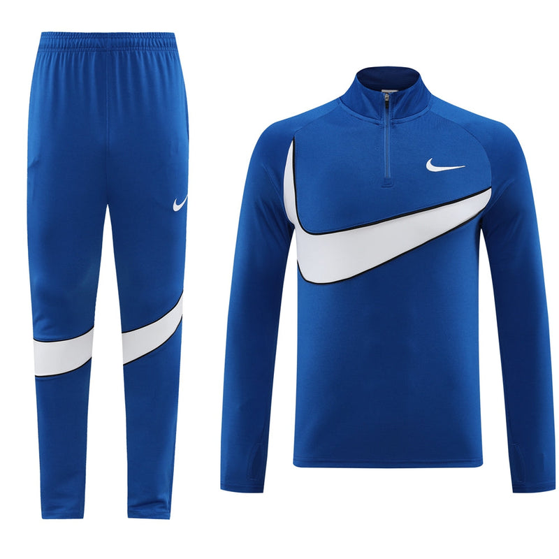 Conjunto de Frio Nike Training Azul e Branco