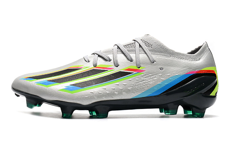 Chuteira Campo Adidas X Speedportal.1 FG Prata "Beyond Fast UCL Pack"