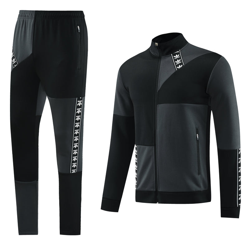 Conjunto de Frio Adidas Sportswear Cinza e Preto