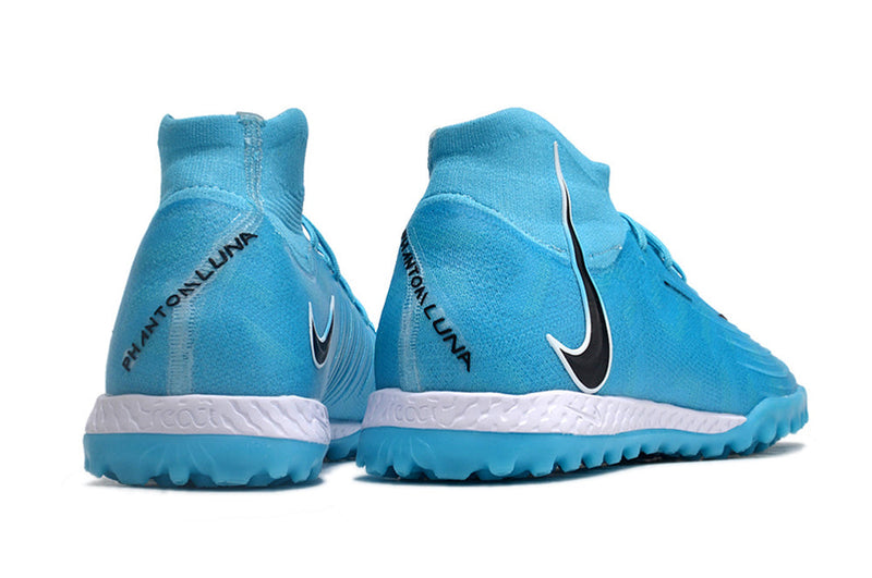 Chuteira Society Nike Phantom Luna Elite TF Azul