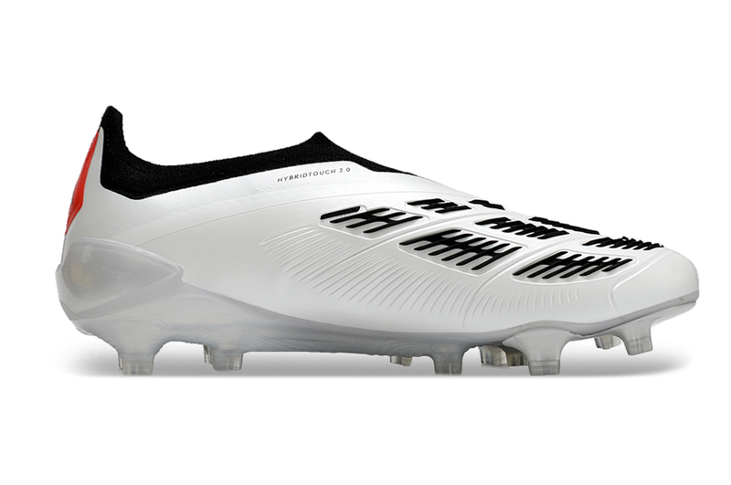 Chuteira Campo Adidas Predator LL Elite FG Branca e Preto