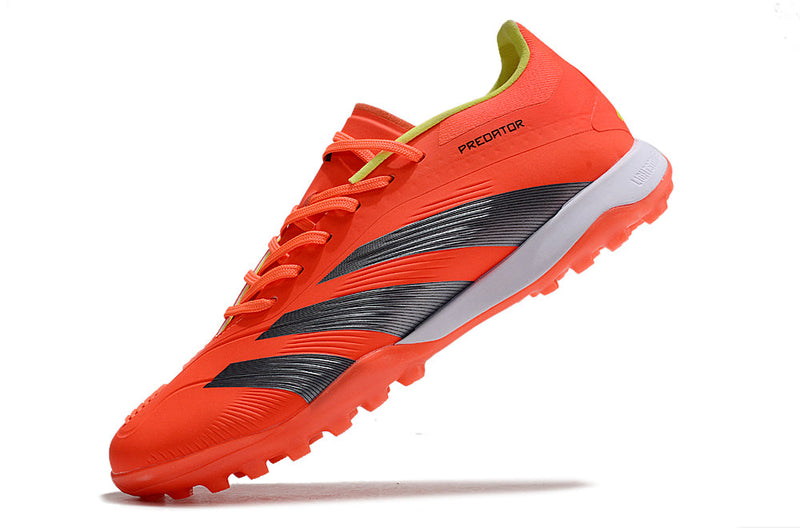 Chuteira Society Adidas Predator Elite TF Laranja "Predstrike Pack"