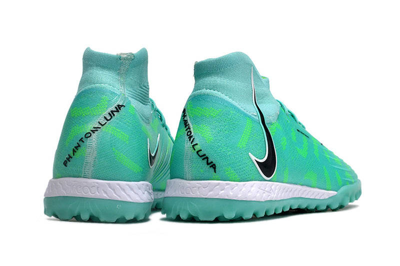 Chuteira Society Nike Phantom Luna Elite TF Verde