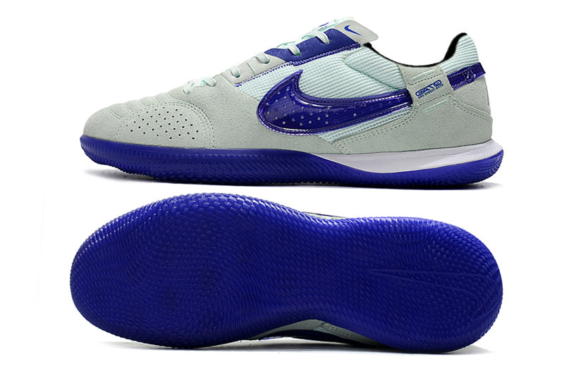 Chuteira Futsal Nike StreetGato IC Cinza e Azul