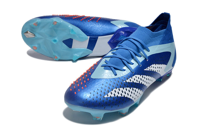 Chuteira Campo Adidas Predator Accuracy.1 FG Azul "Marine Rush Pack"