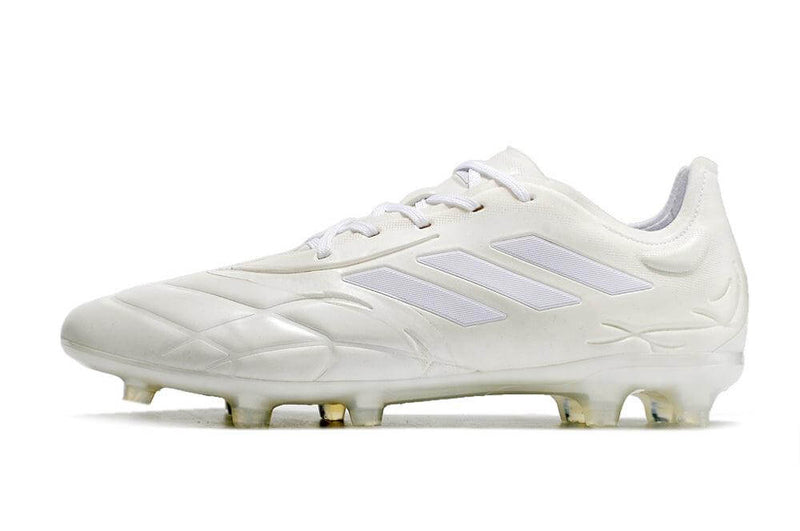 Chuteira Campo Adidas Copa Pure.1 FG Branca "Pearlized Pack"