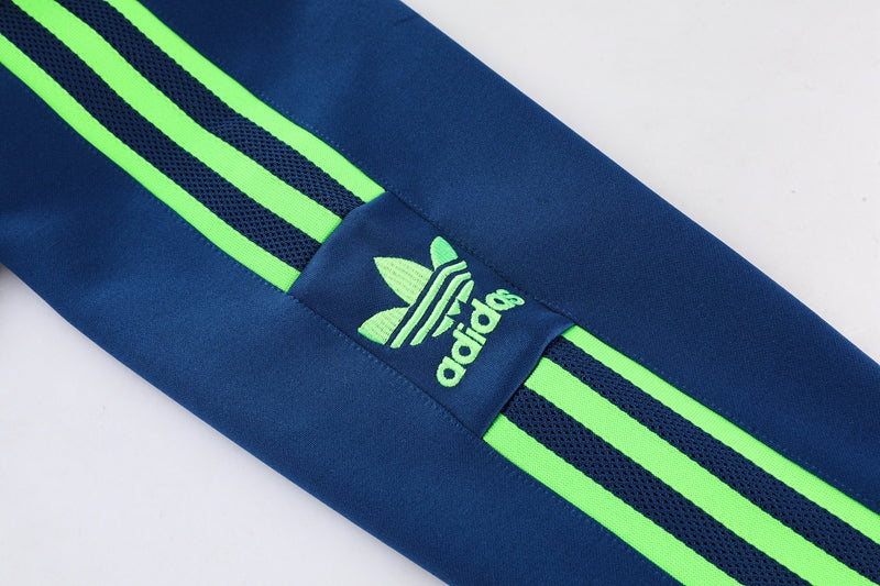 Conjunto de Frio Adidas Sportswear Azul e Verde