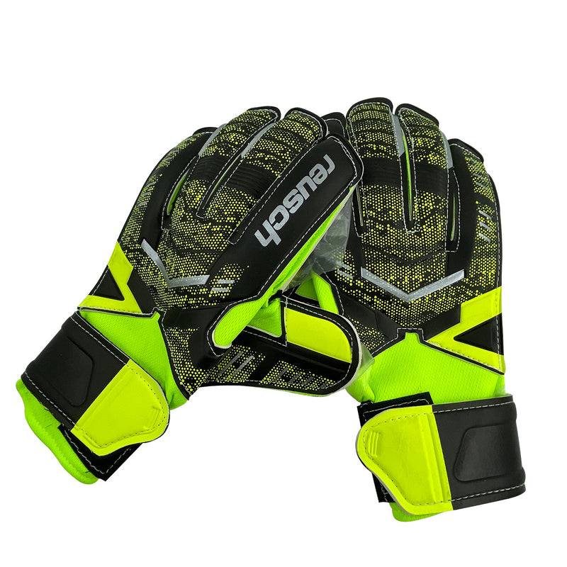 Luva de Goleiro Reusch Pro M1 Preta e Verde