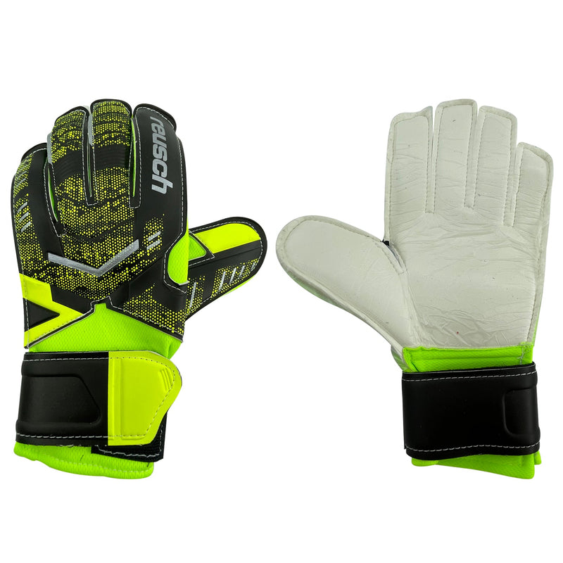 Luva de Goleiro Reusch Pro M1 Preta e Verde