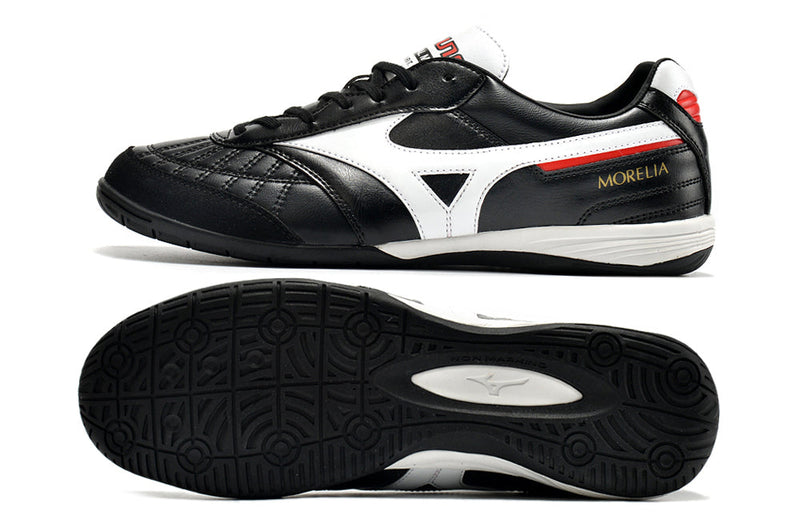 Chuteira Futsal Mizuno Morelia Sala IC Preta