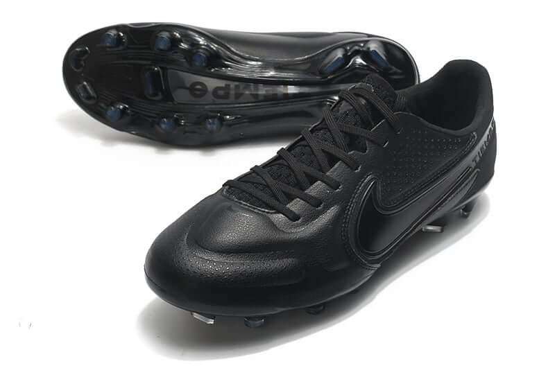 Chuteira Campo Nike Tiempo Legend 9 Elite FG Preta "Shadow Pack"