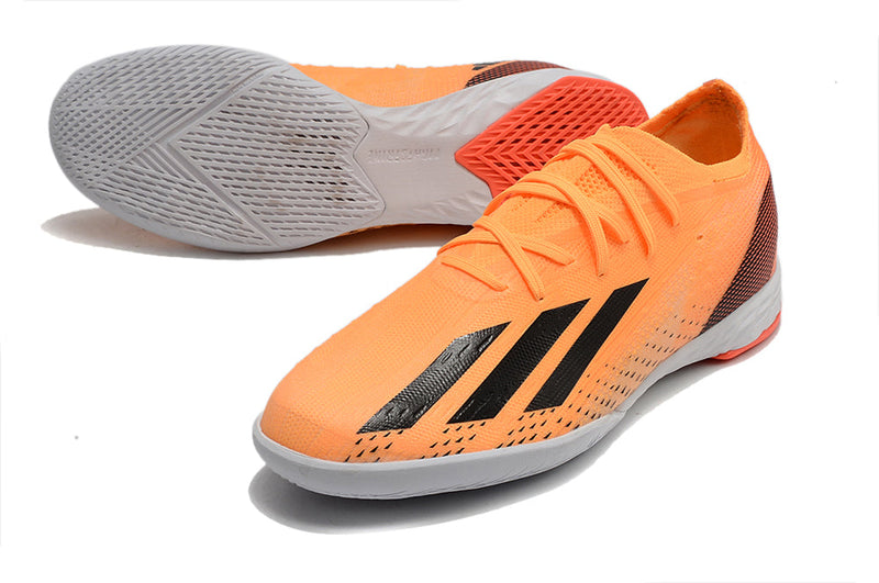 Chuteira Futsal Adidas X Speedportal.1 IC Laranja "Heatspawn Pack"