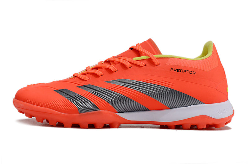 Chuteira Society Adidas Predator Elite TF Laranja "Predstrike Pack"