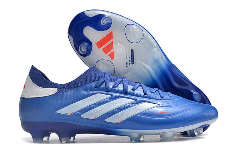 Chuteira Campo Adidas Copa Pure II.1 FG Azul "Marine Rush Pack"