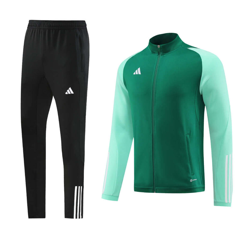 Conjunto de Frio Adidas Sportswear Verde e Preto