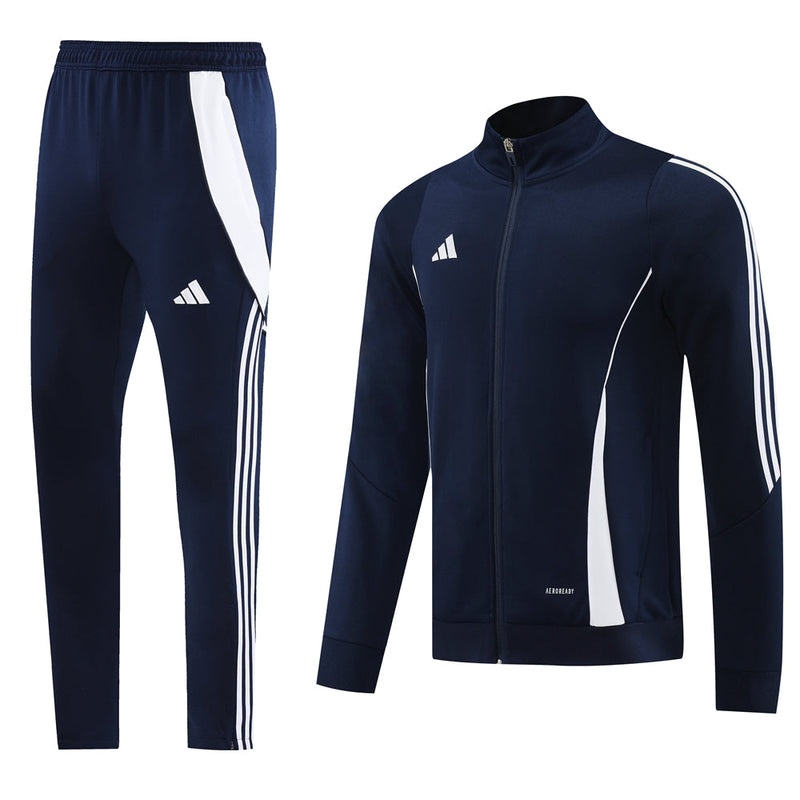 Conjunto de Frio Adidas Sportswear Azul e Branco