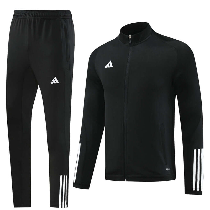 Conjunto de Frio Adidas Sportswear Preto e Branco