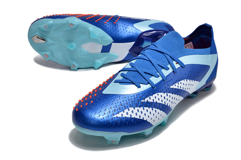 Chuteira Campo Adidas Predator Accuracy.1 Low FG Azul "Marine Rush Pack"