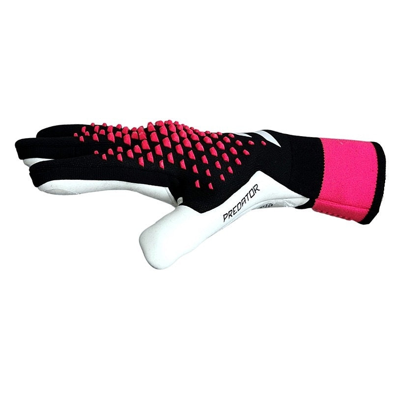 Luva de Goleiro Adidas Predator Accuracy Preta e Rosa