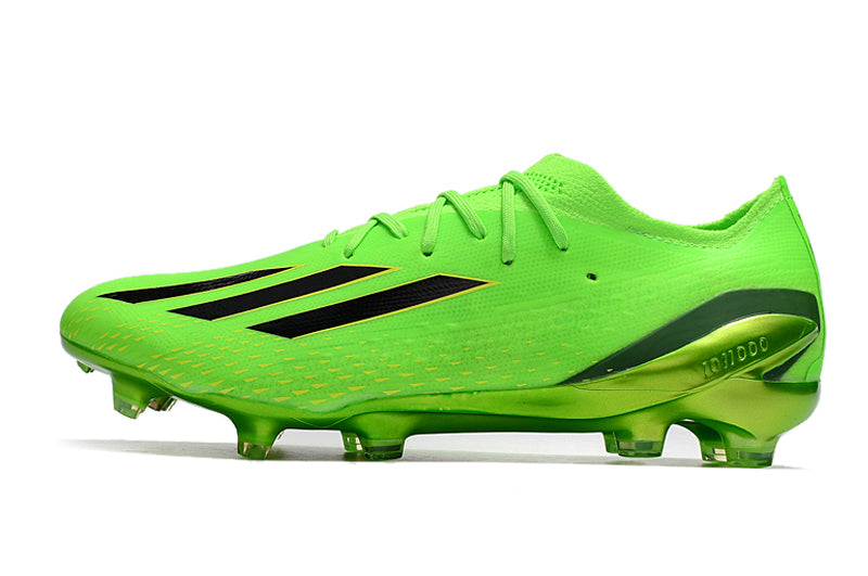 Chuteira Campo Adidas X Speedportal.1 FG Verde "Game Data Pack"