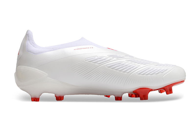 Chuteira Campo Adidas Predator LL Elite FG Branca e Vermelha "Arnold Pack"