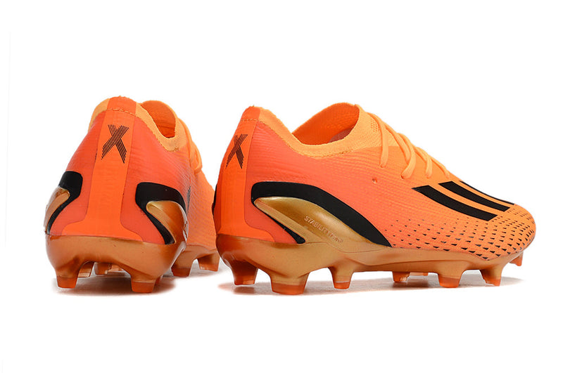 Chuteira Campo Adidas X Speedportal.1 FG Laranja "Heatspawn Pack"