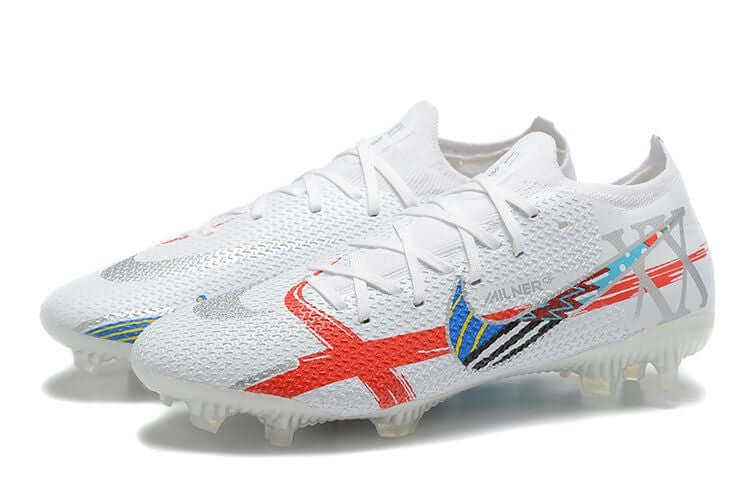 Chuteira Campo Nike Phantom GT2 Elite FG Branca "XX Milner"