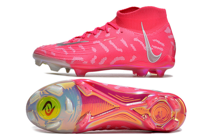 Chuteira Campo Nike Phantom Luna FG Rosa