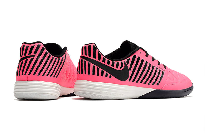 Chuteira Futsal Nike Lunar Gato II IC Rosa e Preto