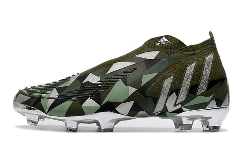 Chuteira Campo Adidas Predator Edge Crystal+ FG Verde