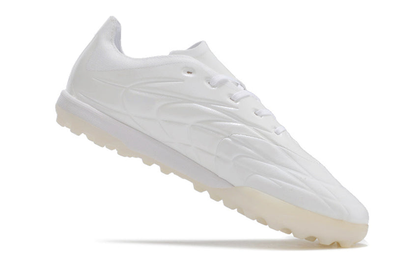 Chuteira Society Adidas Copa Pure.1 TF Branca "Pearlized Pack"