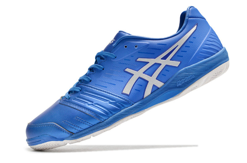 Chuteira Futsal Asics Japan Destaque II IC Azul