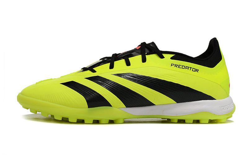 Chuteira Society Adidas Predator Elite TF Verde e Preto