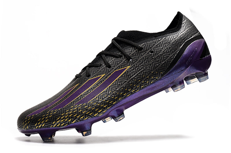 Chuteira Campo Adidas X Speedportal.1 FG Preto e Roxo