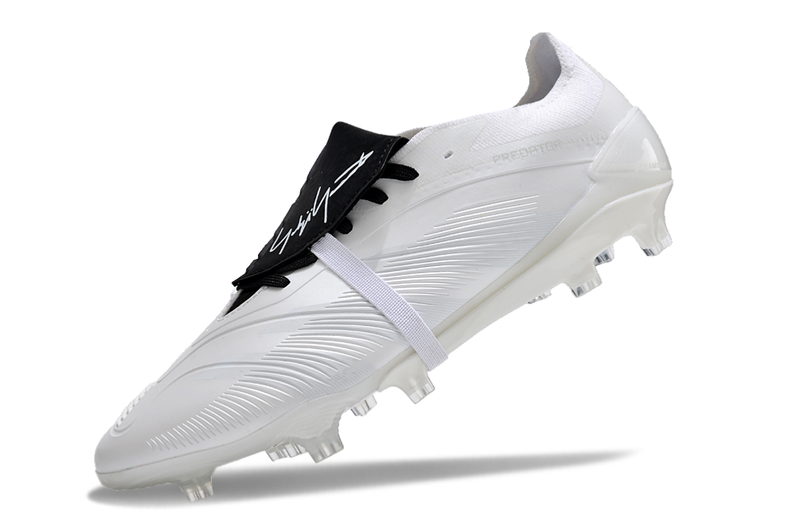 Chuteira Campo Adidas Predator FT 30 Elite FG Branca e Preta "Y3"