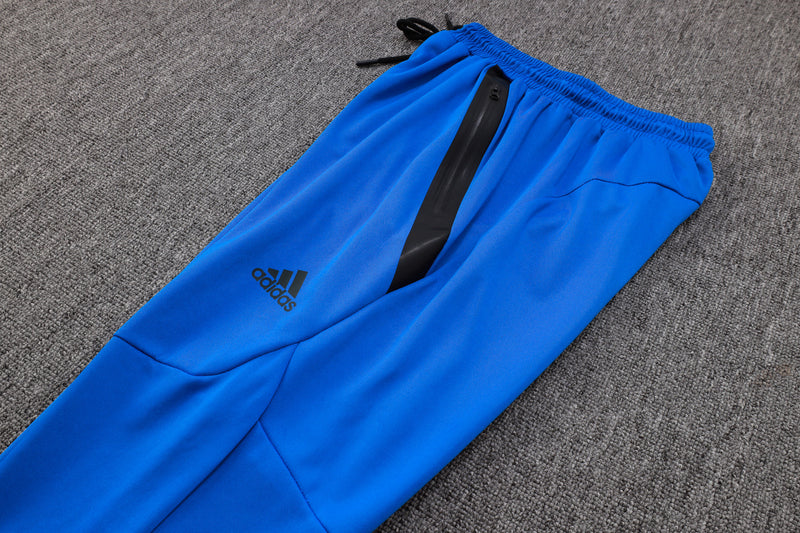 Conjunto de Moletom Adidas Sportswear com Touca Azul