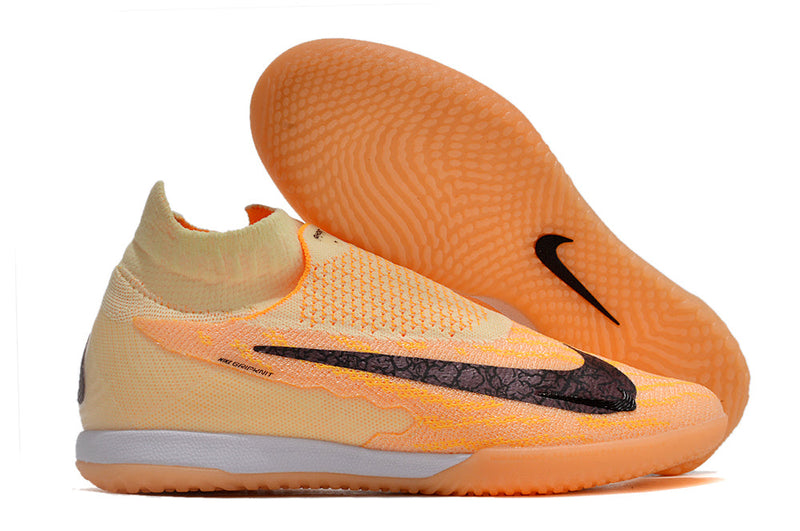 Chuteira Futsal Nike Phantom GX DF Elite IC Laranja "Fusion Pack"