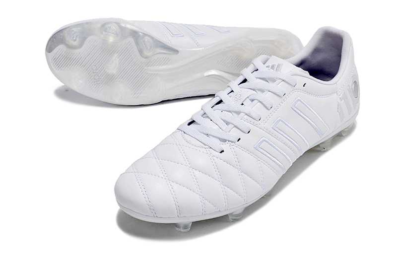 Chuteira Campo Adidas AdiPure 11 Pro FG Branca